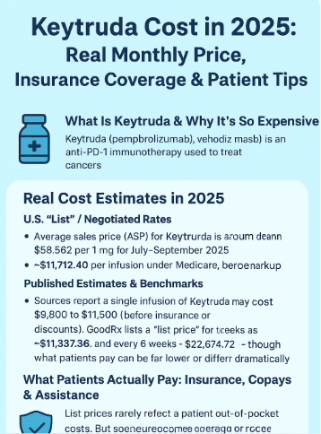 Keytruda Cost in 2025: Real Monthly Price, Insurance Coverage &amp; Patient Tips - Medical Tourism Procedure
